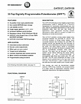 DataSheet CAT5127-10 pdf